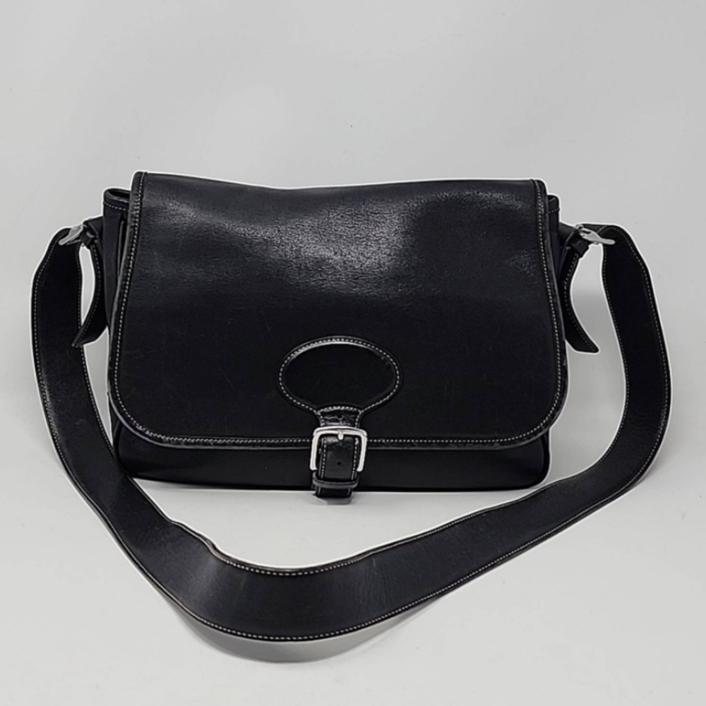 Coach Leather Messenger Bag